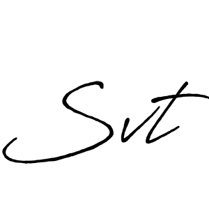 How to make Svt name signature. Use Antro_Vectra_Bolder style for creating short signs online. This is the latest handwritten sign. Svt signature style 7 images and pictures png