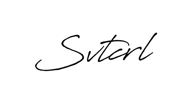 Design your own signature with our free online signature maker. With this signature software, you can create a handwritten (Antro_Vectra_Bolder) signature for name Svtcrl. Svtcrl signature style 7 images and pictures png