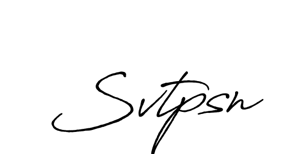 This is the best signature style for the Svtpsn name. Also you like these signature font (Antro_Vectra_Bolder). Mix name signature. Svtpsn signature style 7 images and pictures png