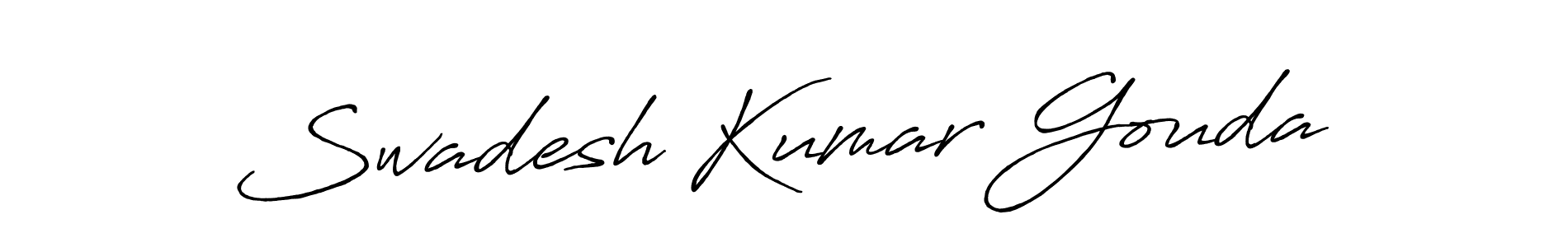 Here are the top 10 professional signature styles for the name Swadesh Kumar Gouda. These are the best autograph styles you can use for your name. Swadesh Kumar Gouda signature style 7 images and pictures png