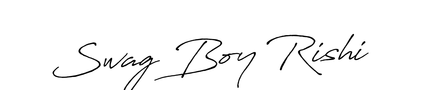 You should practise on your own different ways (Antro_Vectra_Bolder) to write your name (Swag Boy Rishi) in signature. don't let someone else do it for you. Swag Boy Rishi signature style 7 images and pictures png