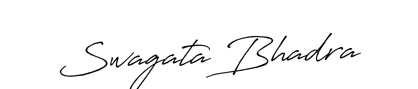 Make a beautiful signature design for name Swagata Bhadra. Use this online signature maker to create a handwritten signature for free. Swagata Bhadra signature style 7 images and pictures png