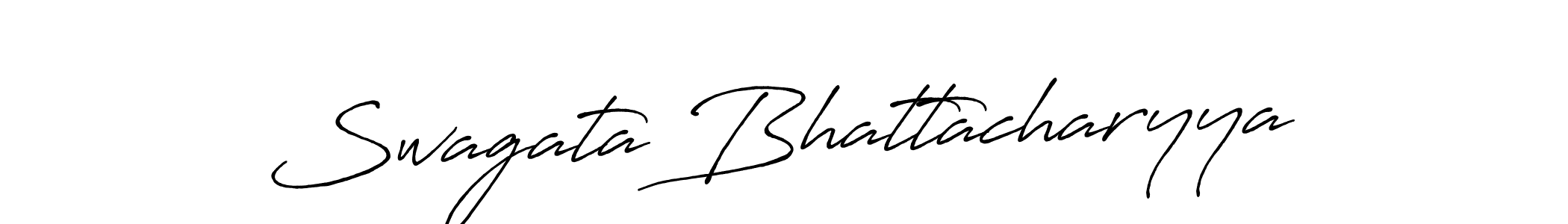 The best way (Antro_Vectra_Bolder) to make a short signature is to pick only two or three words in your name. The name Swagata Bhattacharyya include a total of six letters. For converting this name. Swagata Bhattacharyya signature style 7 images and pictures png