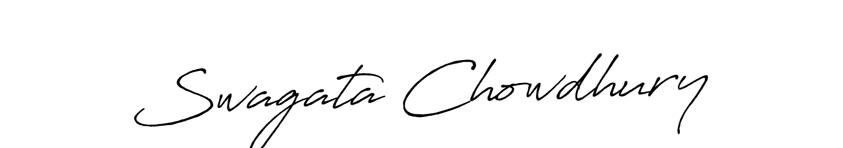 Make a beautiful signature design for name Swagata Chowdhury. Use this online signature maker to create a handwritten signature for free. Swagata Chowdhury signature style 7 images and pictures png