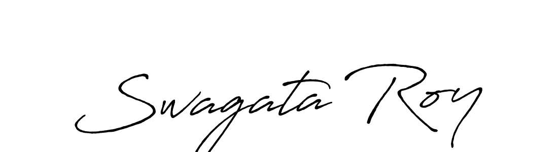 It looks lik you need a new signature style for name Swagata Roy. Design unique handwritten (Antro_Vectra_Bolder) signature with our free signature maker in just a few clicks. Swagata Roy signature style 7 images and pictures png