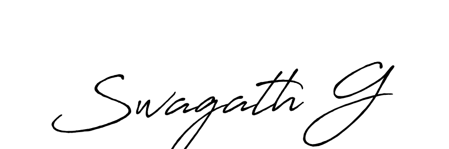 Here are the top 10 professional signature styles for the name Swagath G. These are the best autograph styles you can use for your name. Swagath G signature style 7 images and pictures png