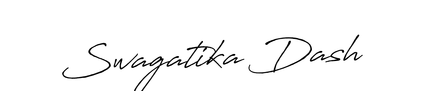 Also we have Swagatika Dash name is the best signature style. Create professional handwritten signature collection using Antro_Vectra_Bolder autograph style. Swagatika Dash signature style 7 images and pictures png