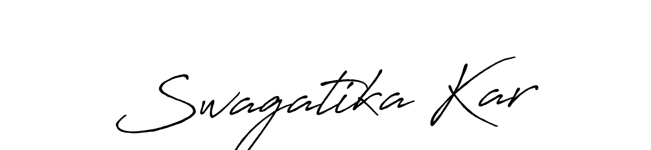 Design your own signature with our free online signature maker. With this signature software, you can create a handwritten (Antro_Vectra_Bolder) signature for name Swagatika Kar. Swagatika Kar signature style 7 images and pictures png