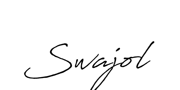 You should practise on your own different ways (Antro_Vectra_Bolder) to write your name (Swajol) in signature. don't let someone else do it for you. Swajol signature style 7 images and pictures png