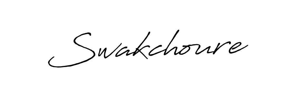 Also we have Swakchoure name is the best signature style. Create professional handwritten signature collection using Antro_Vectra_Bolder autograph style. Swakchoure signature style 7 images and pictures png