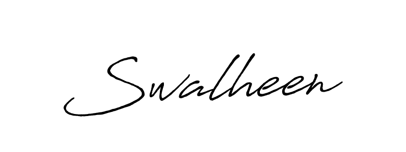 You should practise on your own different ways (Antro_Vectra_Bolder) to write your name (Swalheen) in signature. don't let someone else do it for you. Swalheen signature style 7 images and pictures png