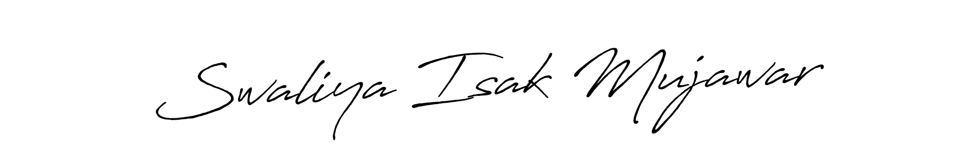 Also You can easily find your signature by using the search form. We will create Swaliya Isak Mujawar name handwritten signature images for you free of cost using Antro_Vectra_Bolder sign style. Swaliya Isak Mujawar signature style 7 images and pictures png