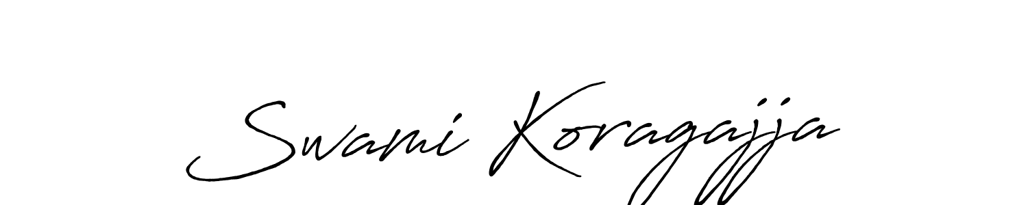 Also You can easily find your signature by using the search form. We will create Swami Koragajja name handwritten signature images for you free of cost using Antro_Vectra_Bolder sign style. Swami Koragajja signature style 7 images and pictures png