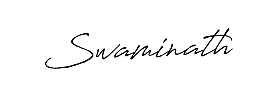 How to make Swaminath signature? Antro_Vectra_Bolder is a professional autograph style. Create handwritten signature for Swaminath name. Swaminath signature style 7 images and pictures png