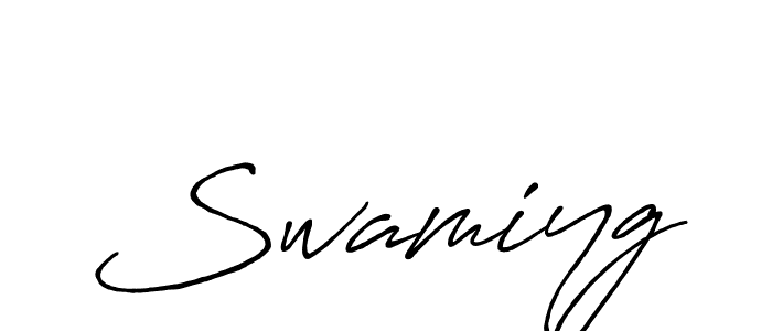 Also You can easily find your signature by using the search form. We will create Swamiyg name handwritten signature images for you free of cost using Antro_Vectra_Bolder sign style. Swamiyg signature style 7 images and pictures png