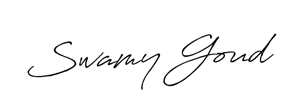 Once you've used our free online signature maker to create your best signature Antro_Vectra_Bolder style, it's time to enjoy all of the benefits that Swamy Goud name signing documents. Swamy Goud signature style 7 images and pictures png