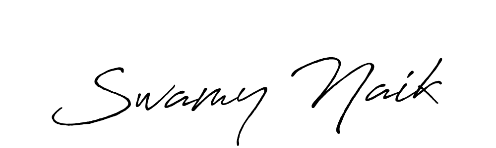 It looks lik you need a new signature style for name Swamy Naik. Design unique handwritten (Antro_Vectra_Bolder) signature with our free signature maker in just a few clicks. Swamy Naik signature style 7 images and pictures png