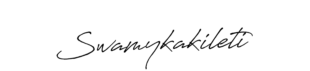 Swamykakileti stylish signature style. Best Handwritten Sign (Antro_Vectra_Bolder) for my name. Handwritten Signature Collection Ideas for my name Swamykakileti. Swamykakileti signature style 7 images and pictures png