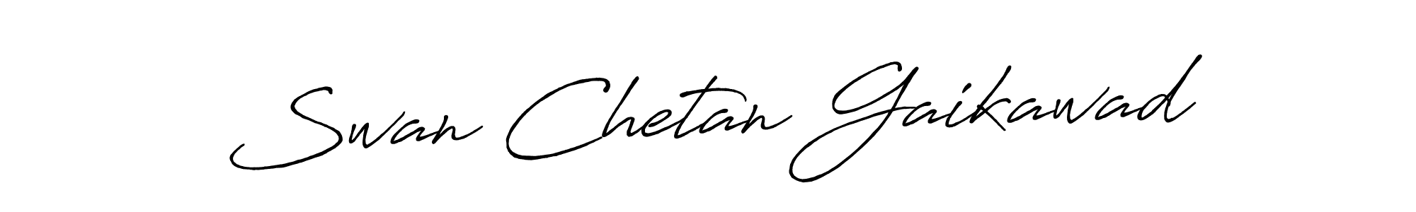 if you are searching for the best signature style for your name Swan Chetan Gaikawad. so please give up your signature search. here we have designed multiple signature styles  using Antro_Vectra_Bolder. Swan Chetan Gaikawad signature style 7 images and pictures png