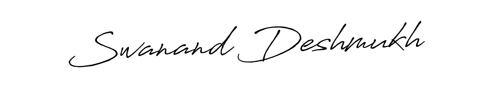 Similarly Antro_Vectra_Bolder is the best handwritten signature design. Signature creator online .You can use it as an online autograph creator for name Swanand Deshmukh. Swanand Deshmukh signature style 7 images and pictures png