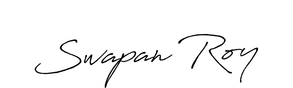 Also You can easily find your signature by using the search form. We will create Swapan Roy name handwritten signature images for you free of cost using Antro_Vectra_Bolder sign style. Swapan Roy signature style 7 images and pictures png