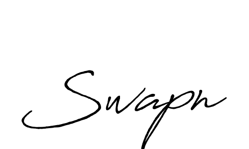 Once you've used our free online signature maker to create your best signature Antro_Vectra_Bolder style, it's time to enjoy all of the benefits that Swapn name signing documents. Swapn signature style 7 images and pictures png