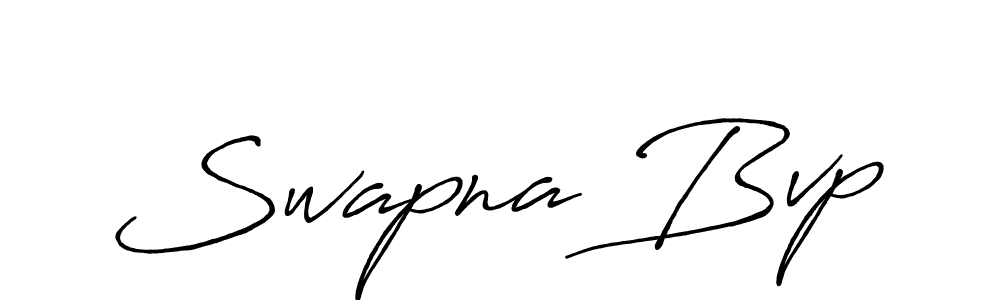 if you are searching for the best signature style for your name Swapna Bvp. so please give up your signature search. here we have designed multiple signature styles  using Antro_Vectra_Bolder. Swapna Bvp signature style 7 images and pictures png
