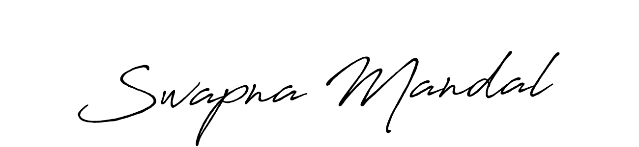 Antro_Vectra_Bolder is a professional signature style that is perfect for those who want to add a touch of class to their signature. It is also a great choice for those who want to make their signature more unique. Get Swapna Mandal name to fancy signature for free. Swapna Mandal signature style 7 images and pictures png