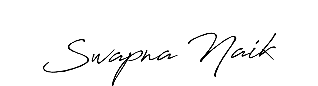 Use a signature maker to create a handwritten signature online. With this signature software, you can design (Antro_Vectra_Bolder) your own signature for name Swapna Naik. Swapna Naik signature style 7 images and pictures png