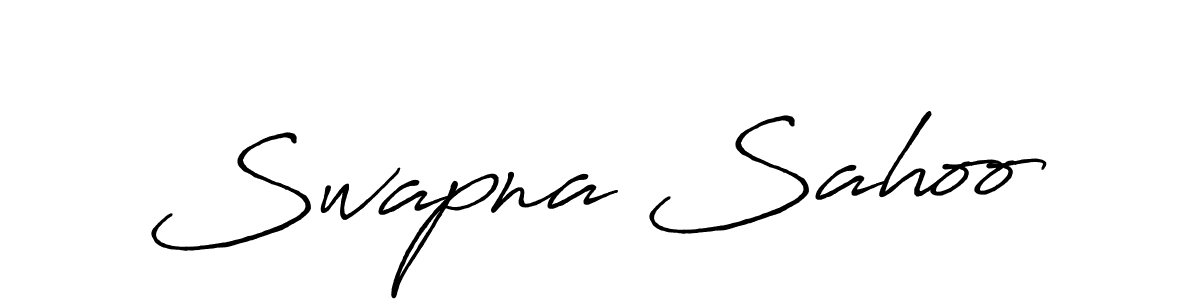 Make a beautiful signature design for name Swapna Sahoo. Use this online signature maker to create a handwritten signature for free. Swapna Sahoo signature style 7 images and pictures png