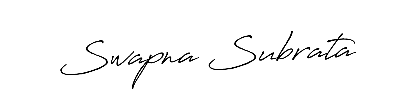 How to Draw Swapna Subrata signature style? Antro_Vectra_Bolder is a latest design signature styles for name Swapna Subrata. Swapna Subrata signature style 7 images and pictures png