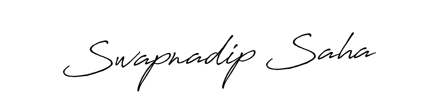 It looks lik you need a new signature style for name Swapnadip Saha. Design unique handwritten (Antro_Vectra_Bolder) signature with our free signature maker in just a few clicks. Swapnadip Saha signature style 7 images and pictures png