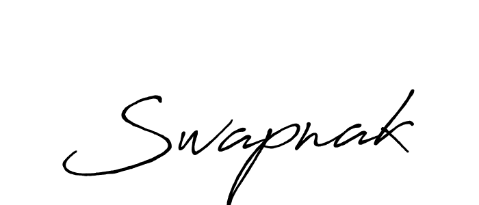 Also we have Swapnak name is the best signature style. Create professional handwritten signature collection using Antro_Vectra_Bolder autograph style. Swapnak signature style 7 images and pictures png