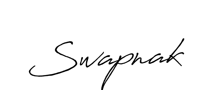 How to make Swapnak name signature. Use Antro_Vectra_Bolder style for creating short signs online. This is the latest handwritten sign. Swapnak signature style 7 images and pictures png