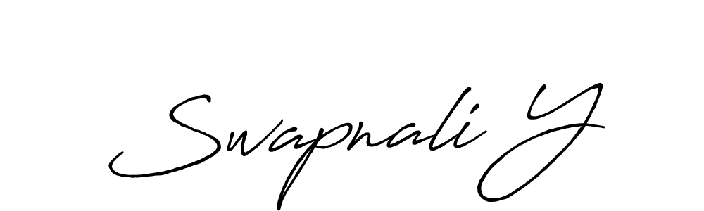 How to Draw Swapnali Y signature style? Antro_Vectra_Bolder is a latest design signature styles for name Swapnali Y. Swapnali Y signature style 7 images and pictures png
