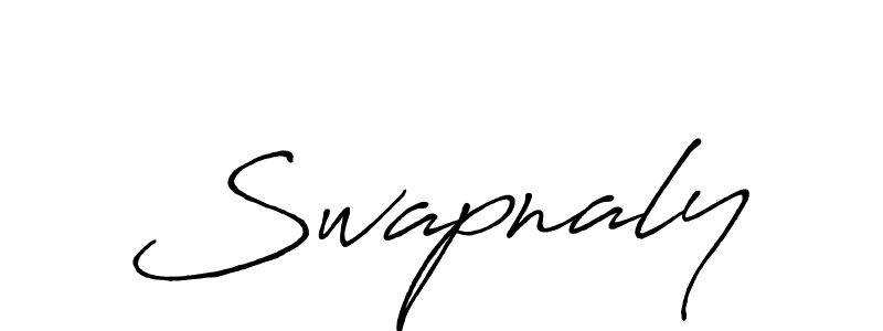 The best way (Antro_Vectra_Bolder) to make a short signature is to pick only two or three words in your name. The name Swapnaly include a total of six letters. For converting this name. Swapnaly signature style 7 images and pictures png