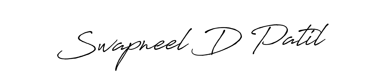Antro_Vectra_Bolder is a professional signature style that is perfect for those who want to add a touch of class to their signature. It is also a great choice for those who want to make their signature more unique. Get Swapneel D Patil name to fancy signature for free. Swapneel D Patil signature style 7 images and pictures png