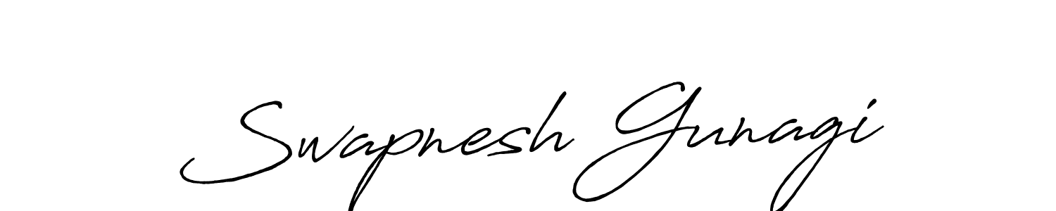 Once you've used our free online signature maker to create your best signature Antro_Vectra_Bolder style, it's time to enjoy all of the benefits that Swapnesh Gunagi name signing documents. Swapnesh Gunagi signature style 7 images and pictures png