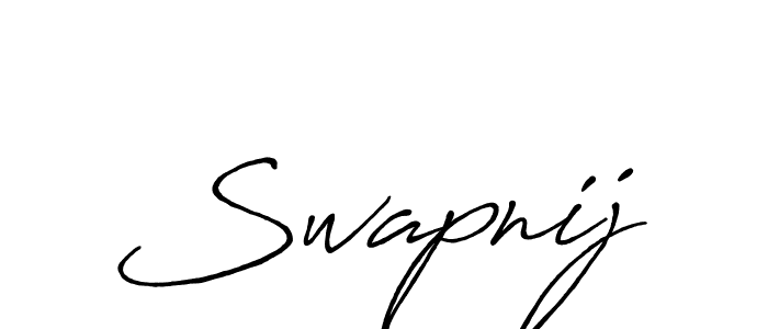 The best way (Antro_Vectra_Bolder) to make a short signature is to pick only two or three words in your name. The name Swapnij include a total of six letters. For converting this name. Swapnij signature style 7 images and pictures png