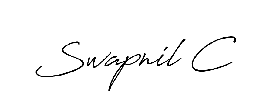 if you are searching for the best signature style for your name Swapnil C. so please give up your signature search. here we have designed multiple signature styles  using Antro_Vectra_Bolder. Swapnil C signature style 7 images and pictures png