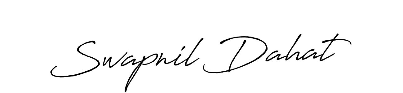 Antro_Vectra_Bolder is a professional signature style that is perfect for those who want to add a touch of class to their signature. It is also a great choice for those who want to make their signature more unique. Get Swapnil Dahat name to fancy signature for free. Swapnil Dahat signature style 7 images and pictures png