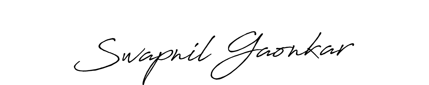 Similarly Antro_Vectra_Bolder is the best handwritten signature design. Signature creator online .You can use it as an online autograph creator for name Swapnil Gaonkar. Swapnil Gaonkar signature style 7 images and pictures png