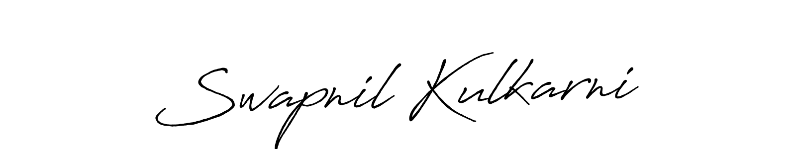 How to make Swapnil Kulkarni signature? Antro_Vectra_Bolder is a professional autograph style. Create handwritten signature for Swapnil Kulkarni name. Swapnil Kulkarni signature style 7 images and pictures png