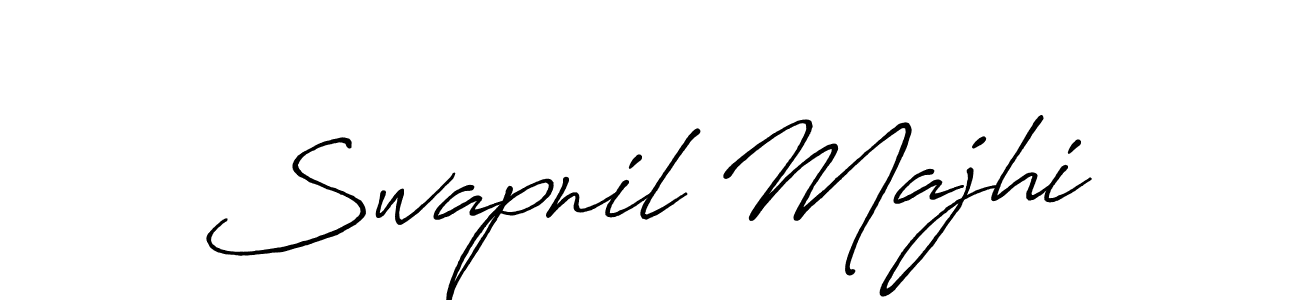 Also we have Swapnil Majhi name is the best signature style. Create professional handwritten signature collection using Antro_Vectra_Bolder autograph style. Swapnil Majhi signature style 7 images and pictures png