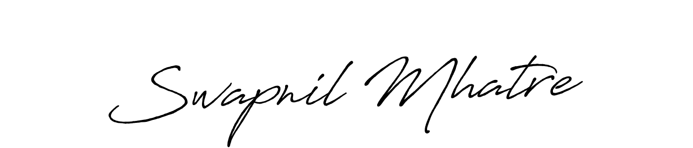 Similarly Antro_Vectra_Bolder is the best handwritten signature design. Signature creator online .You can use it as an online autograph creator for name Swapnil Mhatre. Swapnil Mhatre signature style 7 images and pictures png