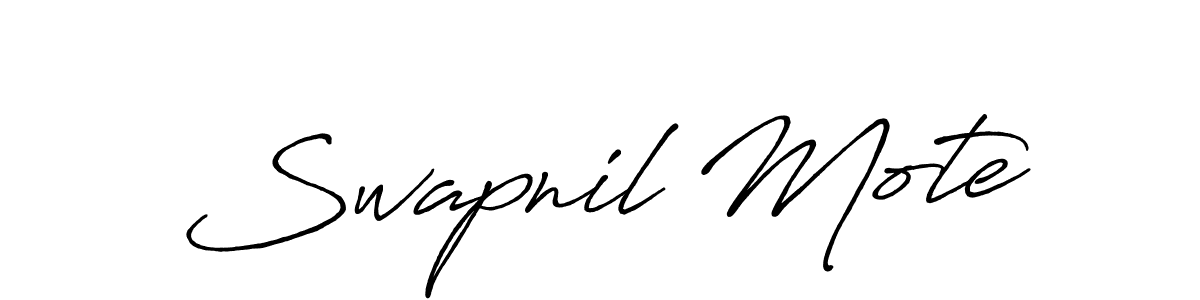 You can use this online signature creator to create a handwritten signature for the name Swapnil Mote. This is the best online autograph maker. Swapnil Mote signature style 7 images and pictures png