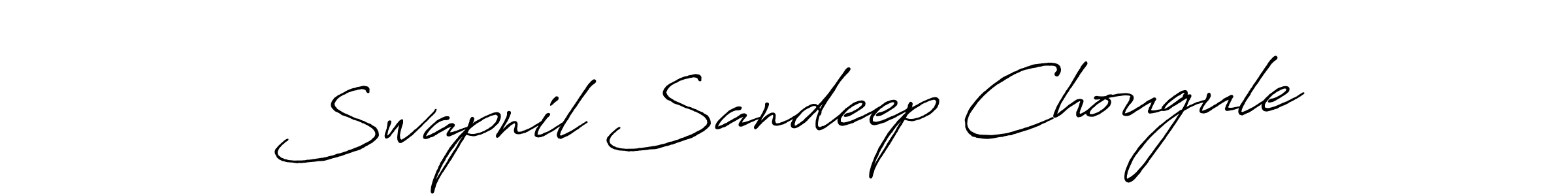 Use a signature maker to create a handwritten signature online. With this signature software, you can design (Antro_Vectra_Bolder) your own signature for name Swapnil Sandeep Chougule. Swapnil Sandeep Chougule signature style 7 images and pictures png