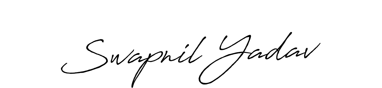 The best way (Antro_Vectra_Bolder) to make a short signature is to pick only two or three words in your name. The name Swapnil Yadav include a total of six letters. For converting this name. Swapnil Yadav signature style 7 images and pictures png
