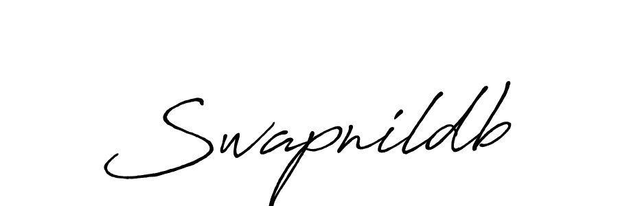 How to make Swapnildb name signature. Use Antro_Vectra_Bolder style for creating short signs online. This is the latest handwritten sign. Swapnildb signature style 7 images and pictures png