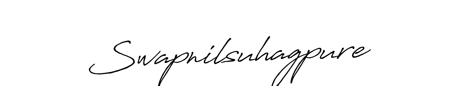 How to make Swapnilsuhagpure signature? Antro_Vectra_Bolder is a professional autograph style. Create handwritten signature for Swapnilsuhagpure name. Swapnilsuhagpure signature style 7 images and pictures png